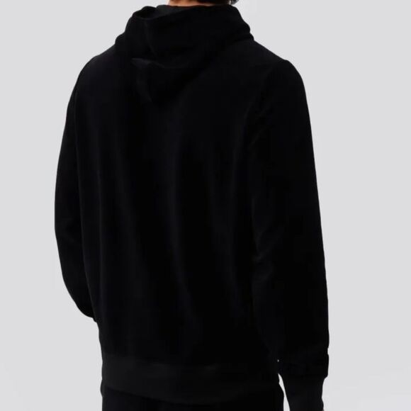 Psycho Bunny Men's velour Black Hoodie size XXL - Picture 2 of 6